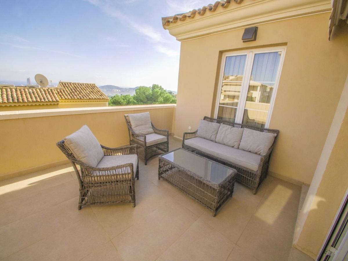 Villa Sierra Cortina Vistas Al Mar Alicante Exterior foto