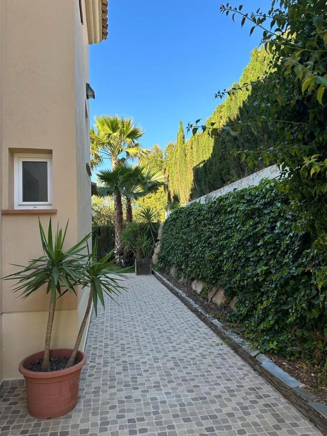 Villa Sierra Cortina Vistas Al Mar Alicante Exterior foto