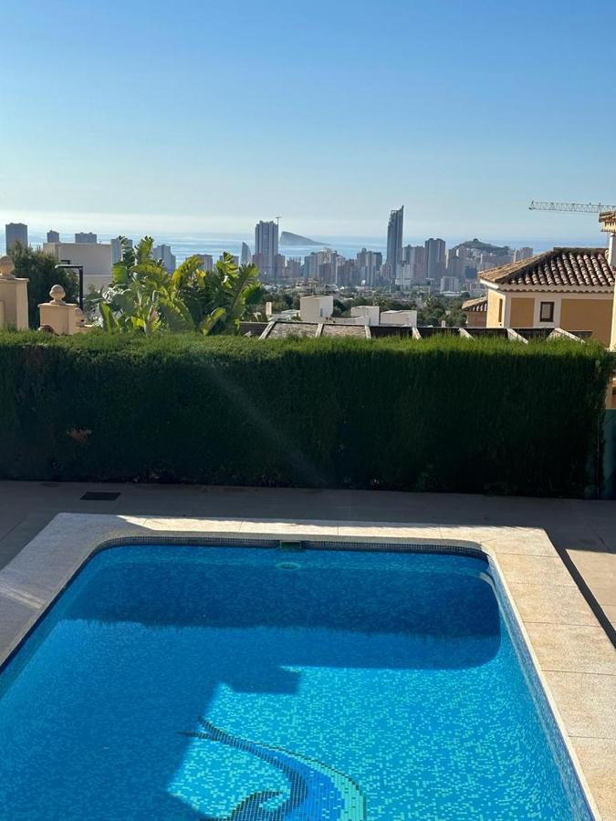 Villa Sierra Cortina Vistas Al Mar Alicante Exterior foto
